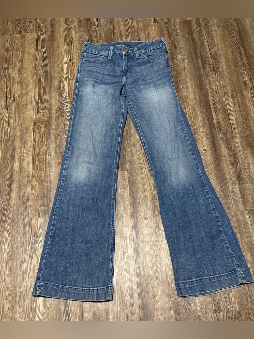 Ariat Trouser Perfect Rise Valeria Slim Jeans Women's 28R in Chill Blue Western